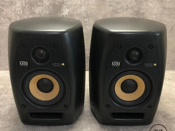 『澄橘』KRK VXT 4 4吋 監聽喇叭音箱錄音室音響 黑《二手交換買賣》A74342