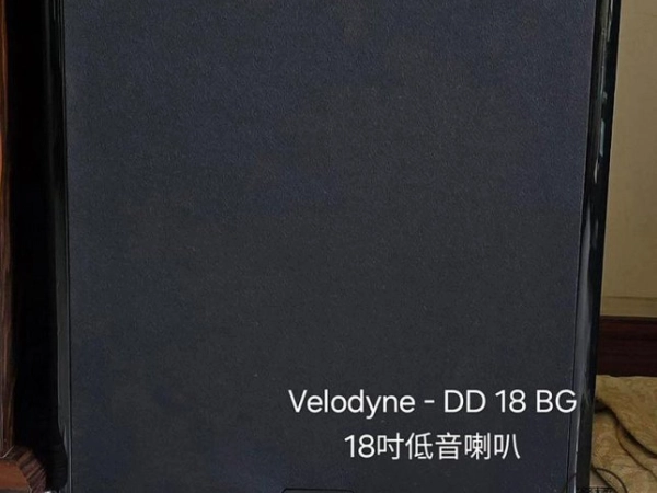 『澄橘』VELODYNE DD 18 BG 18吋 重低音 銀《二手交換買賣》B02462
