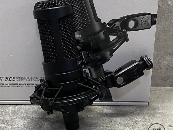 『澄橘』Audio-Technica 鐵三角 AT2035 心形指向性電容式麥克風《二手 歡迎折抵》A75498