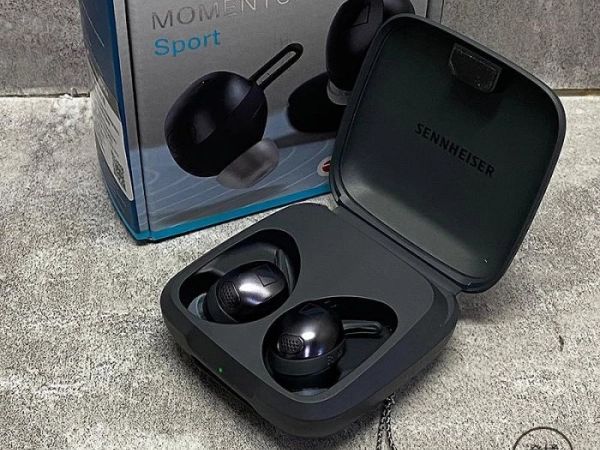 『澄橘』Sennheiser 森海塞爾 MOMENTUM Sport 真無線藍牙耳機 公司貨 石墨黑《二手 無盒》A75945