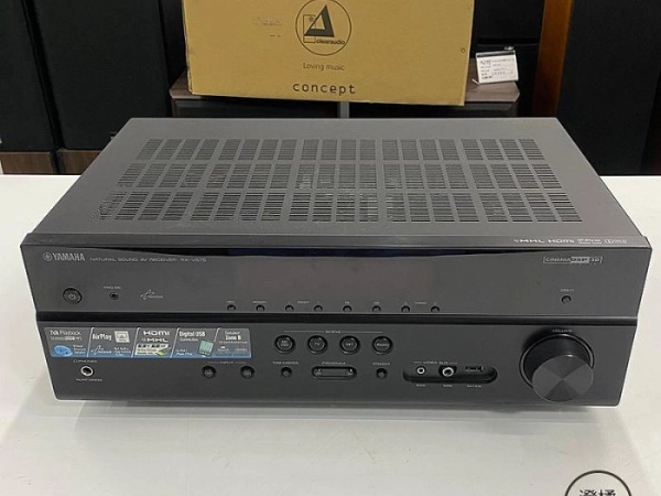 『澄橘』Yamaha RXV 575 7.2聲道 AV收音擴大機 190W 黑《二手交換買賣》A78989
