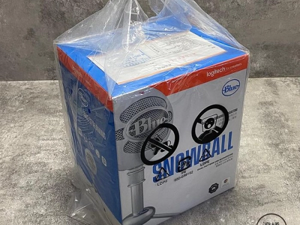 『澄橘』Logitech 羅技 G Snowball 雪球專業USB麥克風 白《全新品》A78927