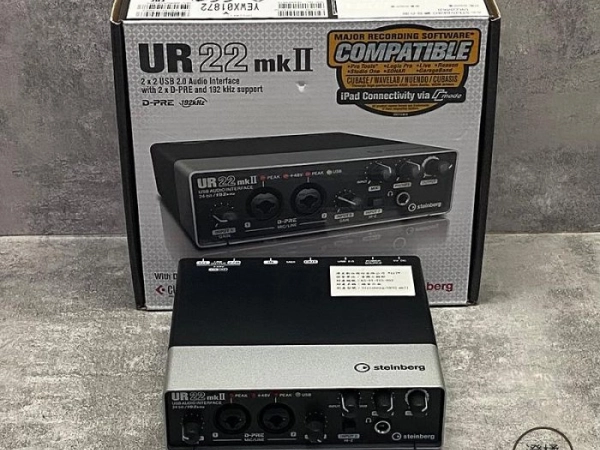『澄橘』Yamaha Steinberg UR22 MkII USB錄音介面 黑《二手3C 歡迎折抵》A79020~22