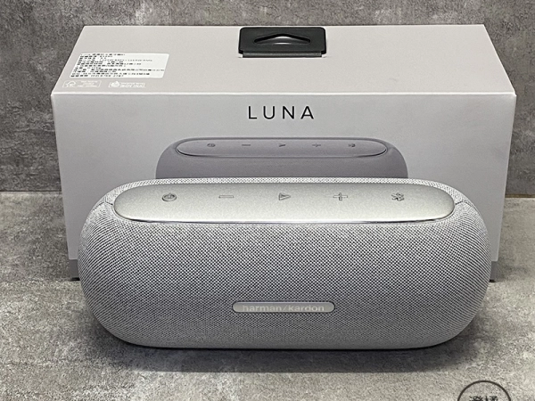『澄橘』Harman Kardon Luna 便攜防水藍牙喇叭 保固長 白《二手 盒裝 中古》 A79097