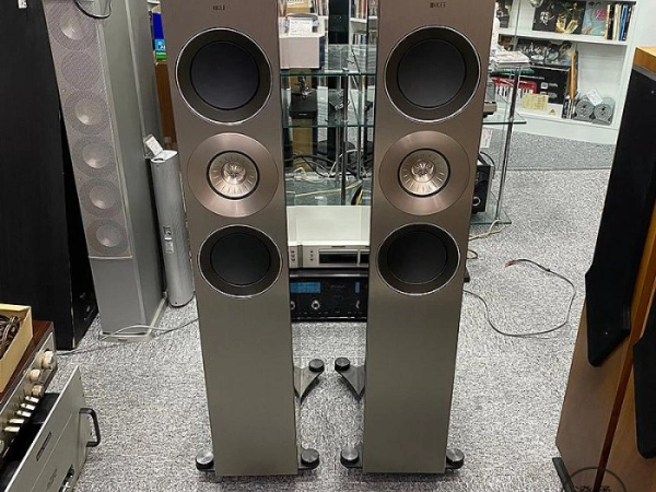 『澄橘』英國 KEF Reference 3 Kent 落地喇叭 黑《二手交換買賣》A79222