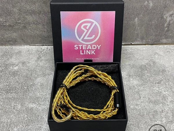 『澄橘』Steady Link Honey-X 3.5 2 Pin 0.78mm 耳機升級線 金《二手3C》A79406