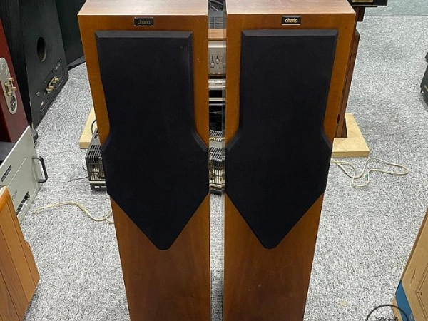 『澄橘』Chario Hiper 2000 Tower 落地喇叭 一對 木紋《二手交換買賣》A80422