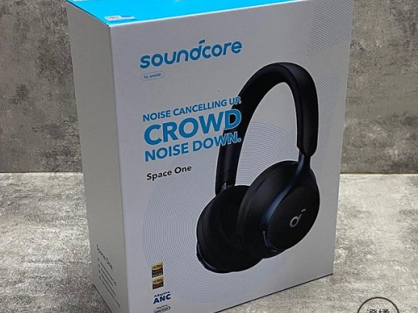 『澄橘』Soundcore Space One 降噪藍牙耳罩式耳機 庫存新機 黑《全新品》A80547