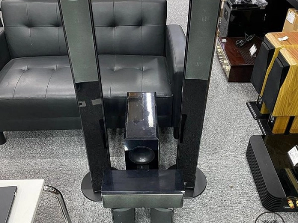 Yamaha山葉 落地喇叭 NS-F210+SW210 超重低音NS210系列 中置後環繞《二手交換買賣》A82059