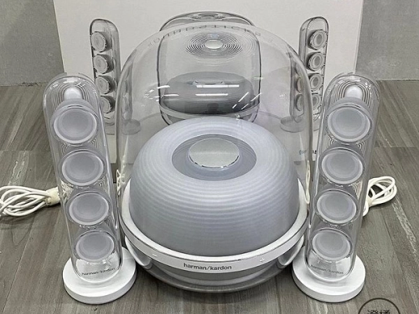 『澄橘』Harman/Kardon Soundsticks 4藍芽 2.1聲道多媒體水母喇叭 白《二手》A82040