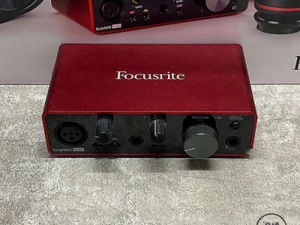 『澄橘』Focusrite Scarlett 3 Solo Studio Gen 3 錄音介面 三代 紅 A82687
