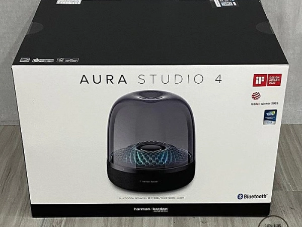 『澄橘』Harman/Kardon Aura Studio 4 水母喇叭4 平輸 黑《全新品》A82899