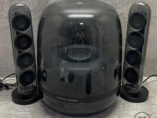 『澄橘』Harman/Kardon Soundsticks 4藍芽 2.1聲道多媒體水母喇叭 黑《二手》A83424