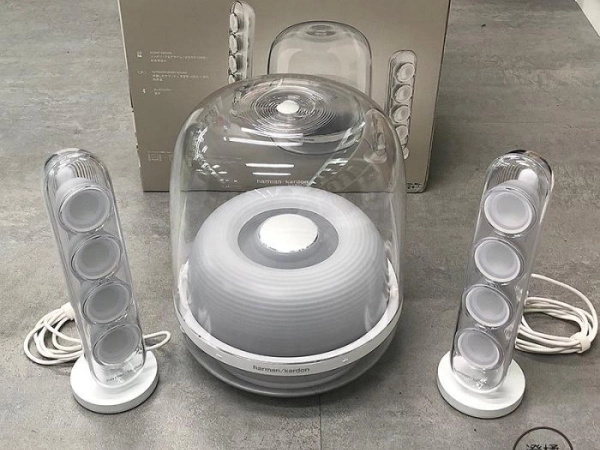 『澄橘』Harman/Kardon Soundsticks 4藍芽 2.1聲道多媒體水母喇叭 白《二手》A84672