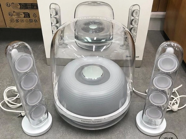 『澄橘』Harman Kardon SoundSticks 4藍芽2.1聲道多媒體水母喇叭 公司貨 僅用一日A85321