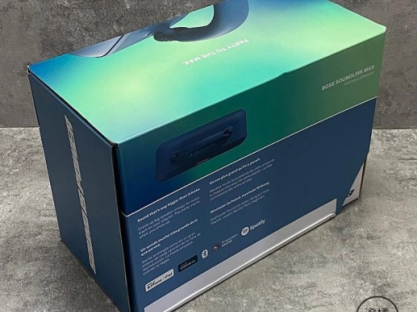 『澄橘』Bose SoundLink Max 可攜式手提音箱 防水 無線喇叭 公司貨 藍《全新品》A85455