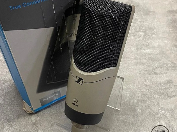 『澄橘』森海塞爾 Sennheiser MK4 電容式麥克風 銀《二手3C 歡迎折抵》A86189