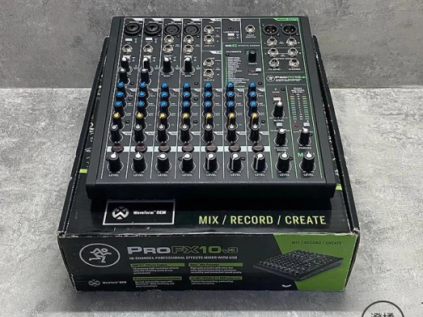 『澄橘』Mackie ProFX10v3 混音器 USB 錄音介面 黑《二手3C 歡迎折抵》A87005