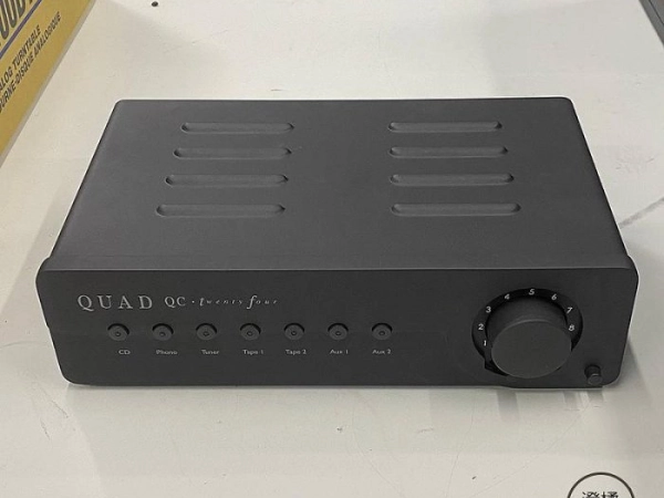『澄橘』英國 QUAD QC Twenty Four (QC-24) 真空管前級擴大機 灰《二手交換買賣》A87077