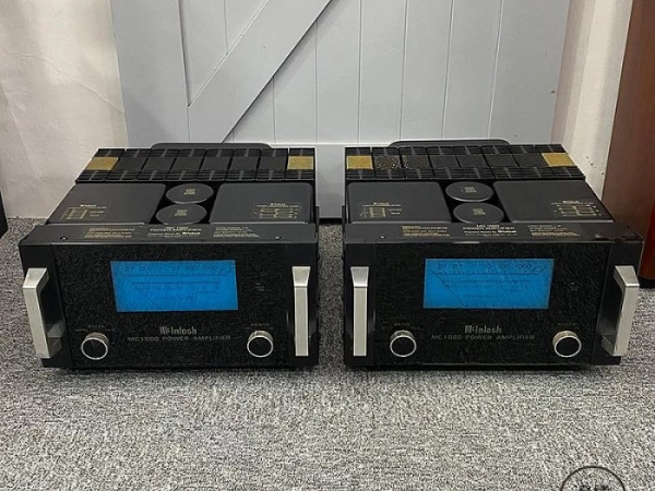 『澄橘』McIntosh MC1000 單聲道 後級擴大機 1000W 黑《二手交換買賣》A87650