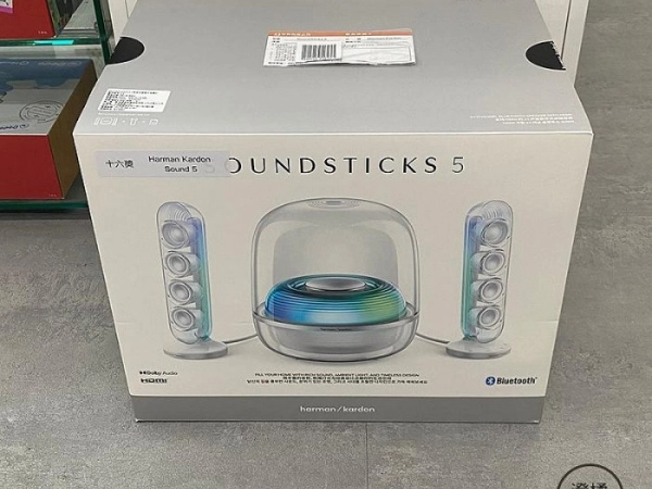 『澄橘』Harman/Kardon SoundSticks 5 2.1聲道多媒體水母喇叭 公司貨 白《全新》A87859
